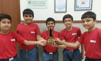 MRV Stars in the Interschool Competition